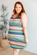 Load image into Gallery viewer, WHITE BIRCH Summer Lovin&#39; Striped Tank Dress