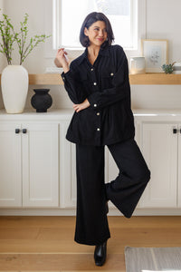 GEEGEE Come Rain or Shine Button Down Top
