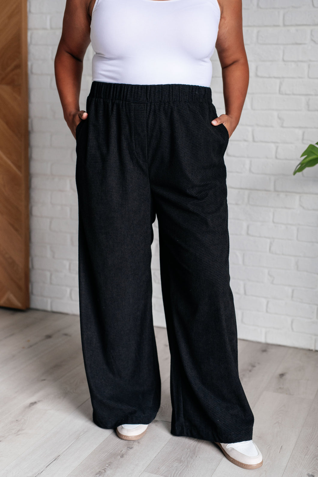 GEEGEE Come Rain or Shine Wide Leg Pants