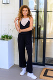 CY Fashion Completely Justified Jumpsuit in Black