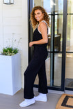 CY Fashion Completely Justified Jumpsuit in Black