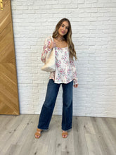 Load image into Gallery viewer, ONE ELEVEN NORTH Cool to Be Kind Floral Blouse