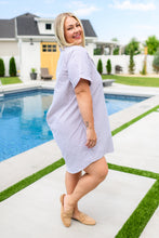 Load image into Gallery viewer, One Eleven North Cornelia Striped Shirt Dress