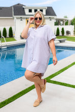 Load image into Gallery viewer, One Eleven North Cornelia Striped Shirt Dress