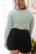 Load image into Gallery viewer, HEIMISH Count On Me Ribbed Bodysuit in Sage
