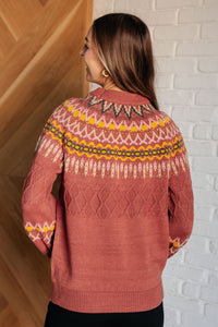 Andree By Unit Cozy Chalet Fair Isle Sweater