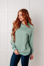 Load image into Gallery viewer, ONE ELEVEN NORTH Crosswalk Textured Hoodie in Green