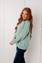 Load image into Gallery viewer, ONE ELEVEN NORTH Crosswalk Textured Hoodie in Green