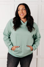 Load image into Gallery viewer, ONE ELEVEN NORTH Crosswalk Textured Hoodie in Green