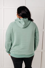 Load image into Gallery viewer, ONE ELEVEN NORTH Crosswalk Textured Hoodie in Green