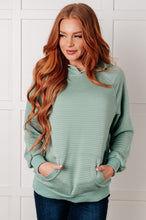 Load image into Gallery viewer, ONE ELEVEN NORTH Crosswalk Textured Hoodie in Green