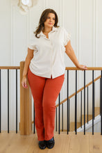 Load image into Gallery viewer, ONE ELEVEN NORTH Day Date Ruffle Sleeved Blouse