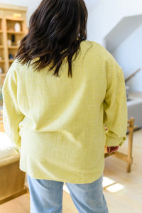ANDREE BY UNIT Daydreams Shacket in Yellow