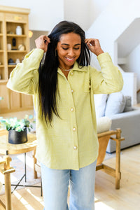 ANDREE BY UNIT Daydreams Shacket in Yellow