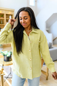 ANDREE BY UNIT Daydreams Shacket in Yellow
