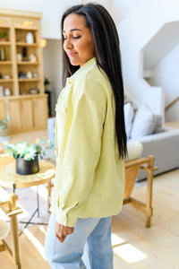 ANDREE BY UNIT Daydreams Shacket in Yellow