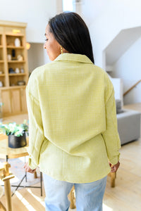 ANDREE BY UNIT Daydreams Shacket in Yellow