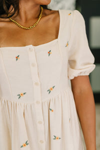 Polagram Dream a Little Dream Embroidered Dress