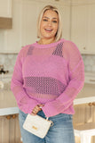 Annie Wear My Latest Love Loose Knit Sweater