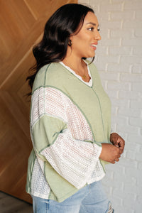ONE ELEVEN NORTH Elemental My Dear Patchwork Top