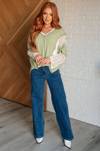ONE ELEVEN NORTH Elemental My Dear Patchwork Top