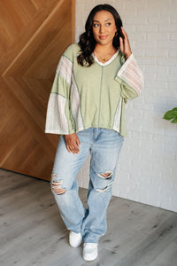 ONE ELEVEN NORTH Elemental My Dear Patchwork Top