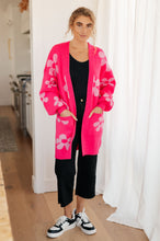 Load image into Gallery viewer, Jodifl Enough Anyways Floral Cardigan in Pink