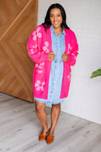 Load image into Gallery viewer, Jodifl Enough Anyways Floral Cardigan in Pink