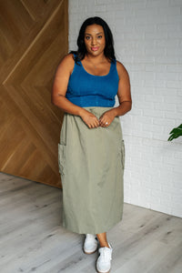 POLAGRAM Explain It Away Cargo Skirt