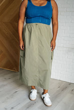 Load image into Gallery viewer, POLAGRAM Explain It Away Cargo Skirt