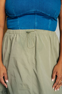 POLAGRAM Explain It Away Cargo Skirt
