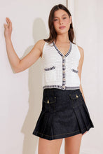 Load image into Gallery viewer, A FRESH PICK INDIGO DENIM SKORT