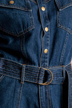 Load image into Gallery viewer, A LITTLE BIT OF THIS DENIM ROMPER