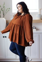 Load image into Gallery viewer, Heimish Falling Into You Tiered Babydoll Top