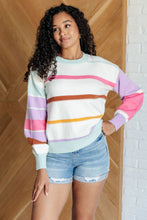 Load image into Gallery viewer, One Eleven North Flawless Features Striped Sweater