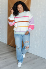 Load image into Gallery viewer, One Eleven North Flawless Features Striped Sweater