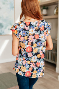 NOW N FOREVER Flower Power Floral Top