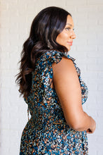 Load image into Gallery viewer, One Eleven North Flutter of Florals V-Neck Crop and Skirt Set