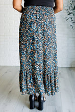 Load image into Gallery viewer, One Eleven North Flutter of Florals V-Neck Crop and Skirt Set