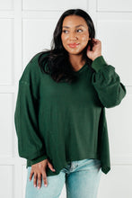 Load image into Gallery viewer, One Eleven North Good Things Are Coming V-Neck Top in Green