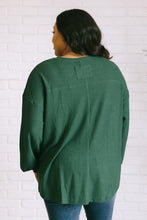 Load image into Gallery viewer, One Eleven North Good Things Are Coming V-Neck Top in Green