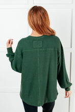 Load image into Gallery viewer, One Eleven North Good Things Are Coming V-Neck Top in Green