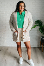 Load image into Gallery viewer, One Eleven North Greensleeves Waffle Knit Henley
