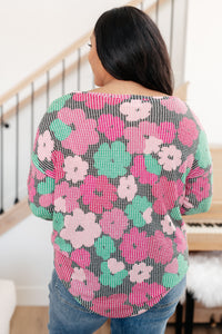 HAPTICS Group Chat Floral Top