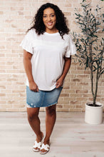Load image into Gallery viewer, ONE ELEVEN NORTH Hand to Hold Lace Detail Striped Top