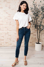 Load image into Gallery viewer, ONE ELEVEN NORTH Hand to Hold Lace Detail Striped Top