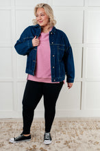 Load image into Gallery viewer, Have We Met Oversized Denim Jacket