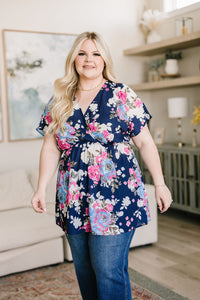 HEIMISH Hello Hummingbird Floral Top