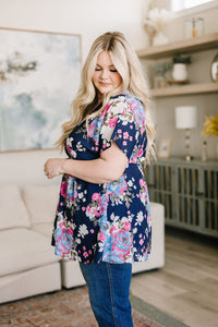 HEIMISH Hello Hummingbird Floral Top