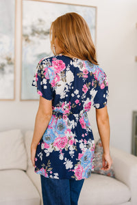 HEIMISH Hello Hummingbird Floral Top
